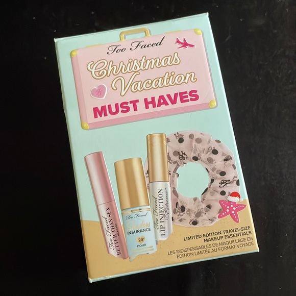 Too Faced Christmas Vacation Must-Haves Limited Edition Travel-Size Essentials - Picture 1 of 7